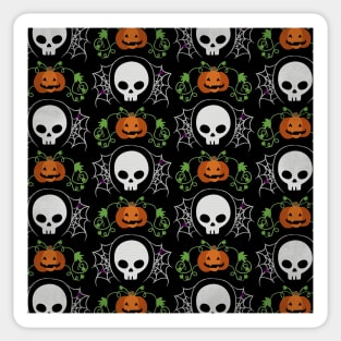 Bibbidi-Bobbidi-Spooktacular Skulls and Pumpkins Sticker